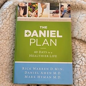Hardcover book The Daniel Plan 40 Days to a Healthier Life By Daniel Amen